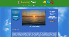 Desktop Screenshot of camping-pinus.com